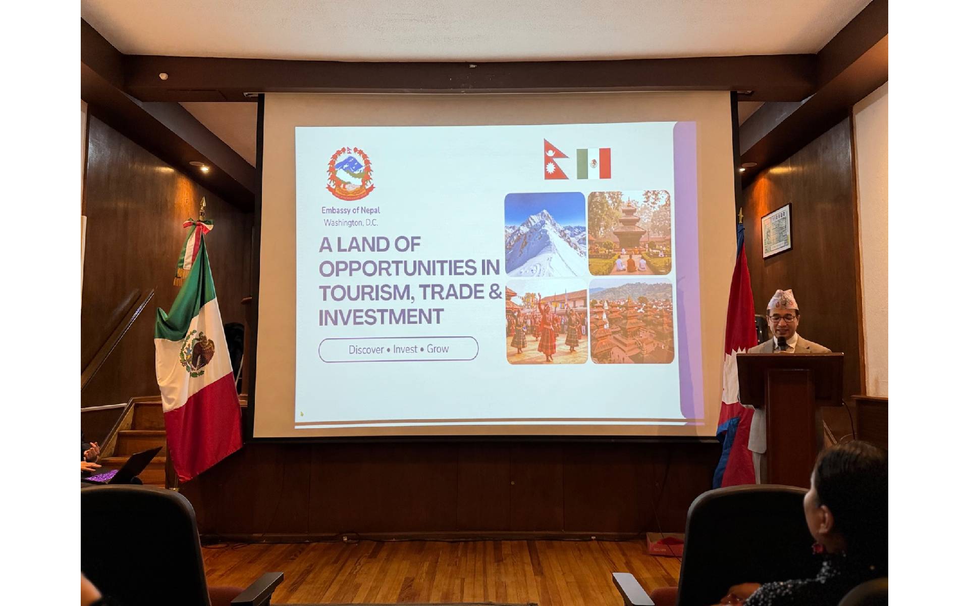 Embassy of Nepal in Washington Organizes a Program in Mexico City for Nepal's Tourism Promotion