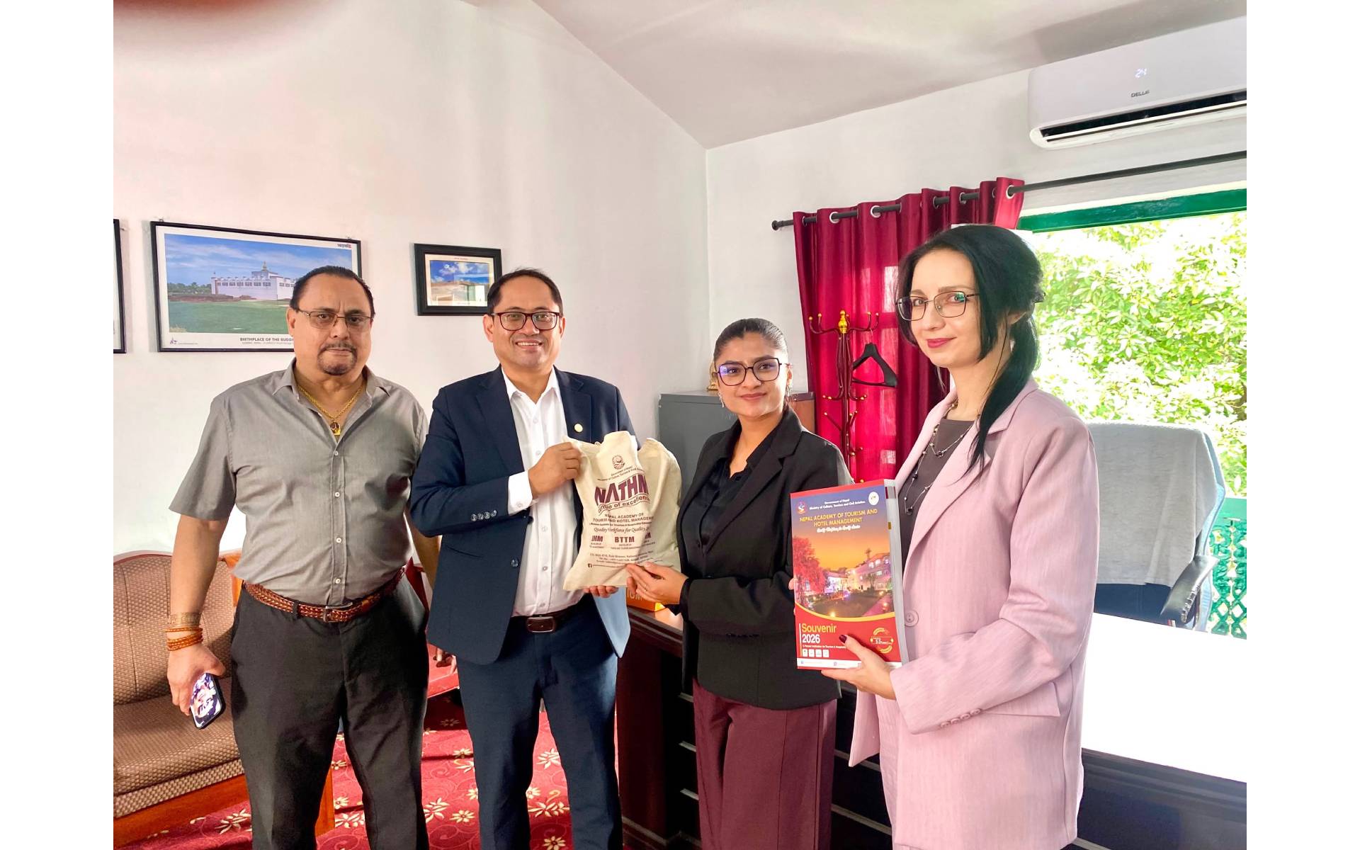 Russian House Pays a Visit to Nepal Academy of Tourism and Hotel Management (NATHM)