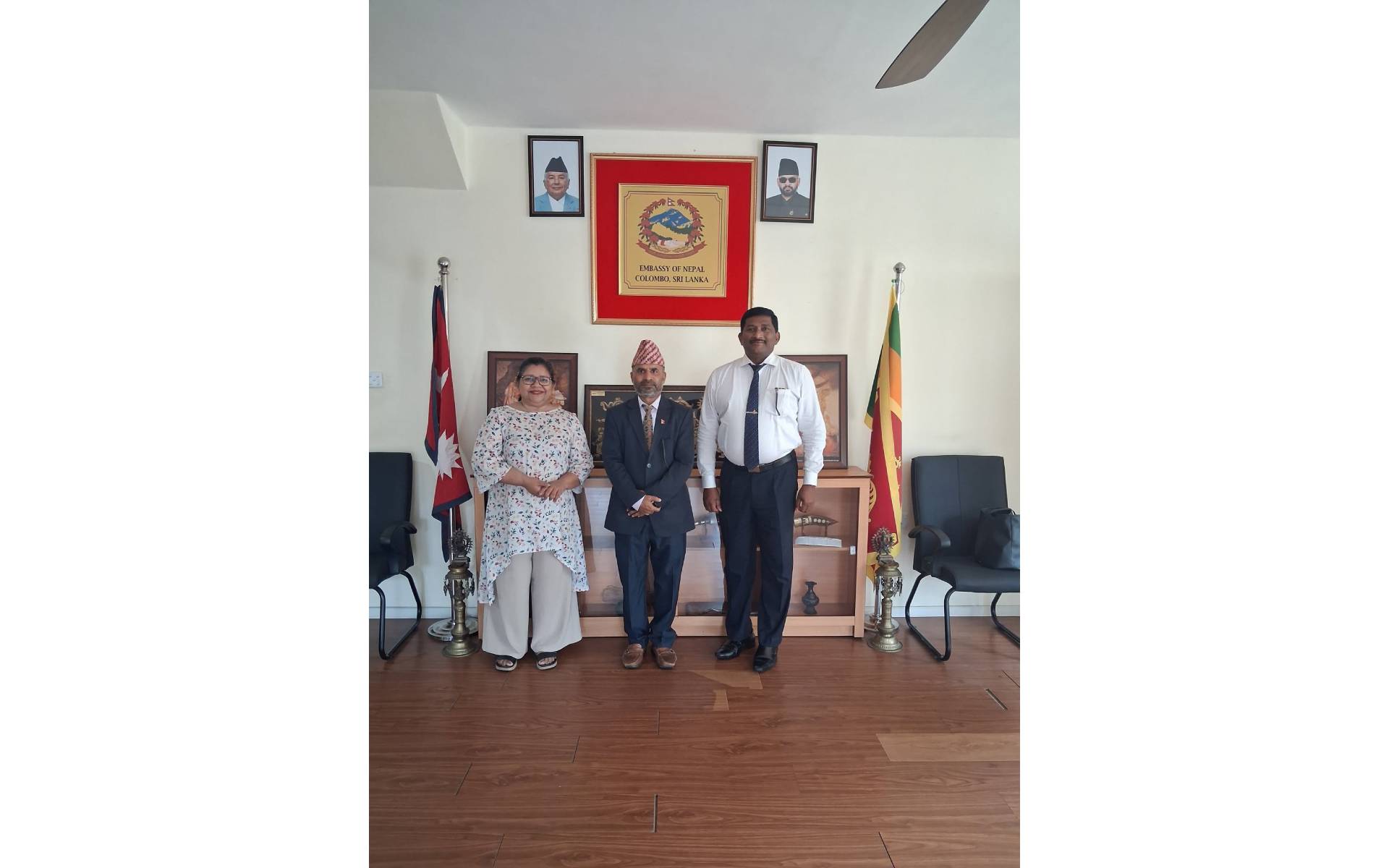 CDA Raut Discusses Matters of Mutual Interest with Executive Director of SASSRI