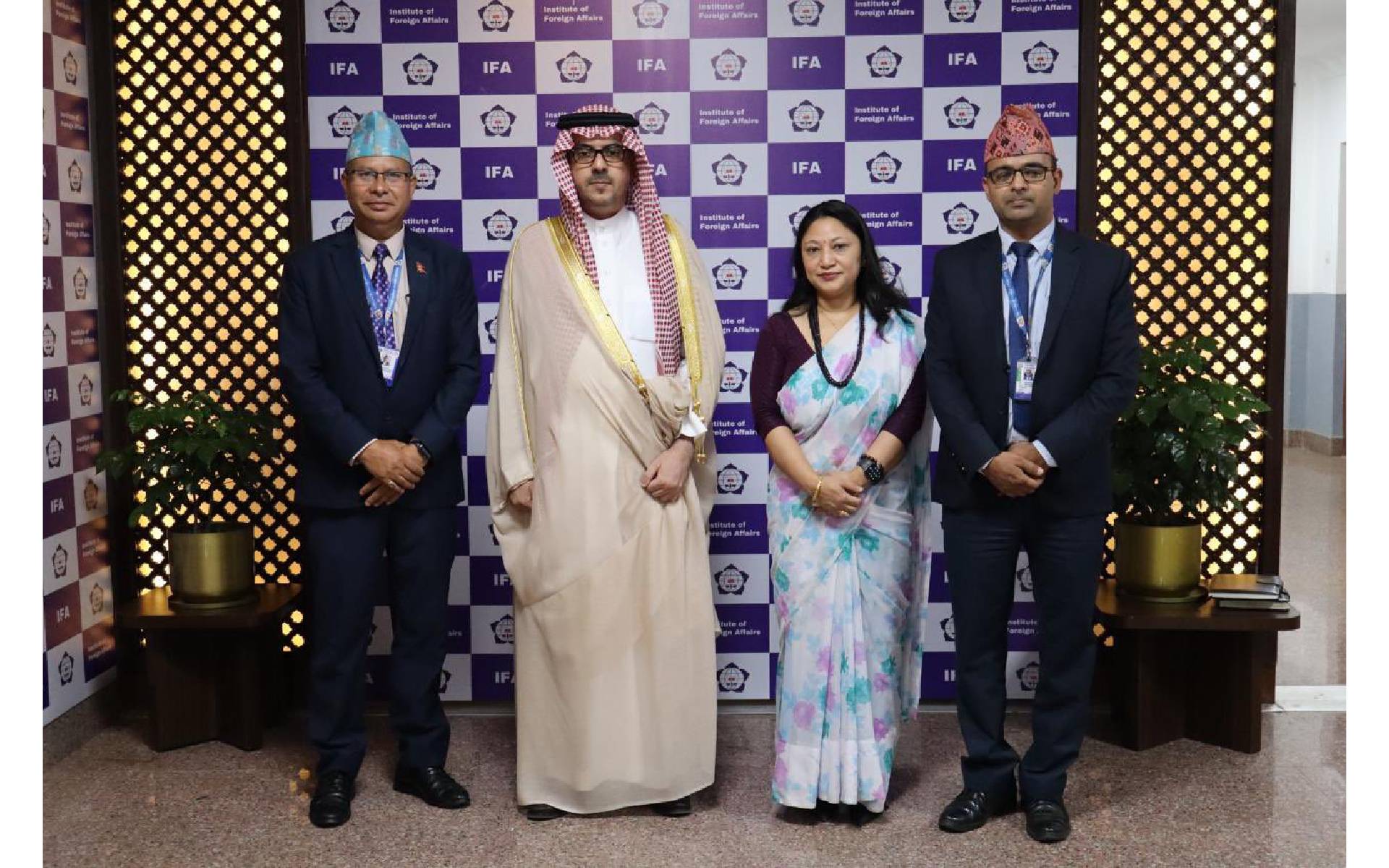 Saudi Arabia Ambassador Meets IFA Executive Director