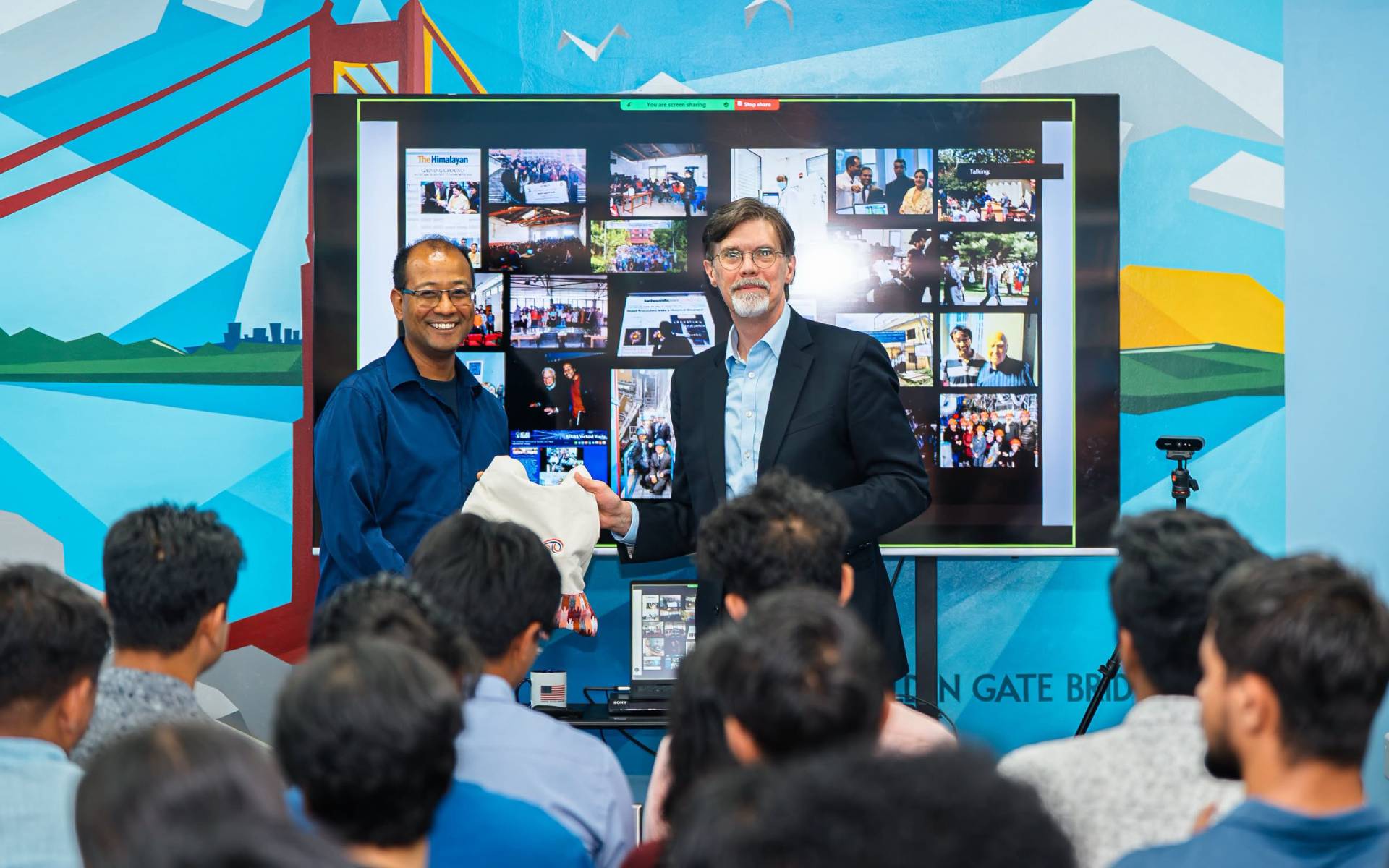 American Center Welcomes Washington College’s Assistant Professor Shrestha