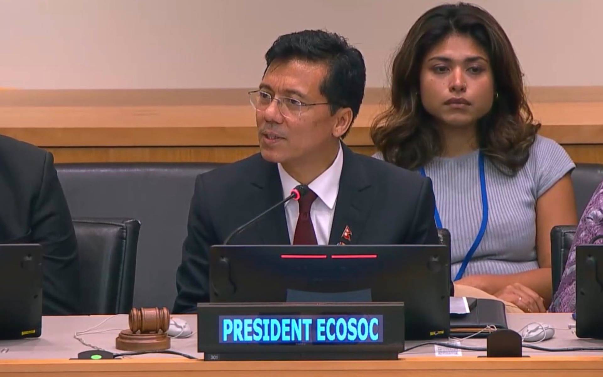 UN ECOSOC President Thapa Participates in the 9th High-Level Local and Regional Governments Forum