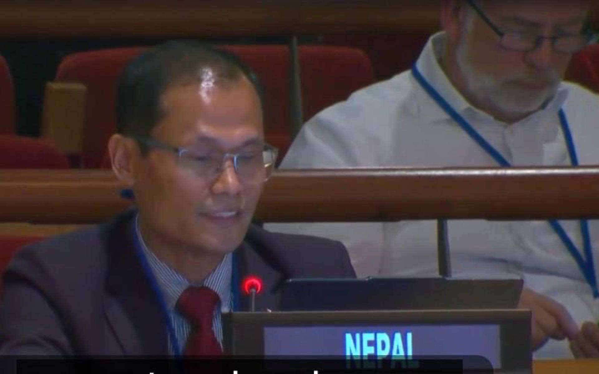DPR Magar Speaks at the Ministerial Roundtable of the Informal Meeting