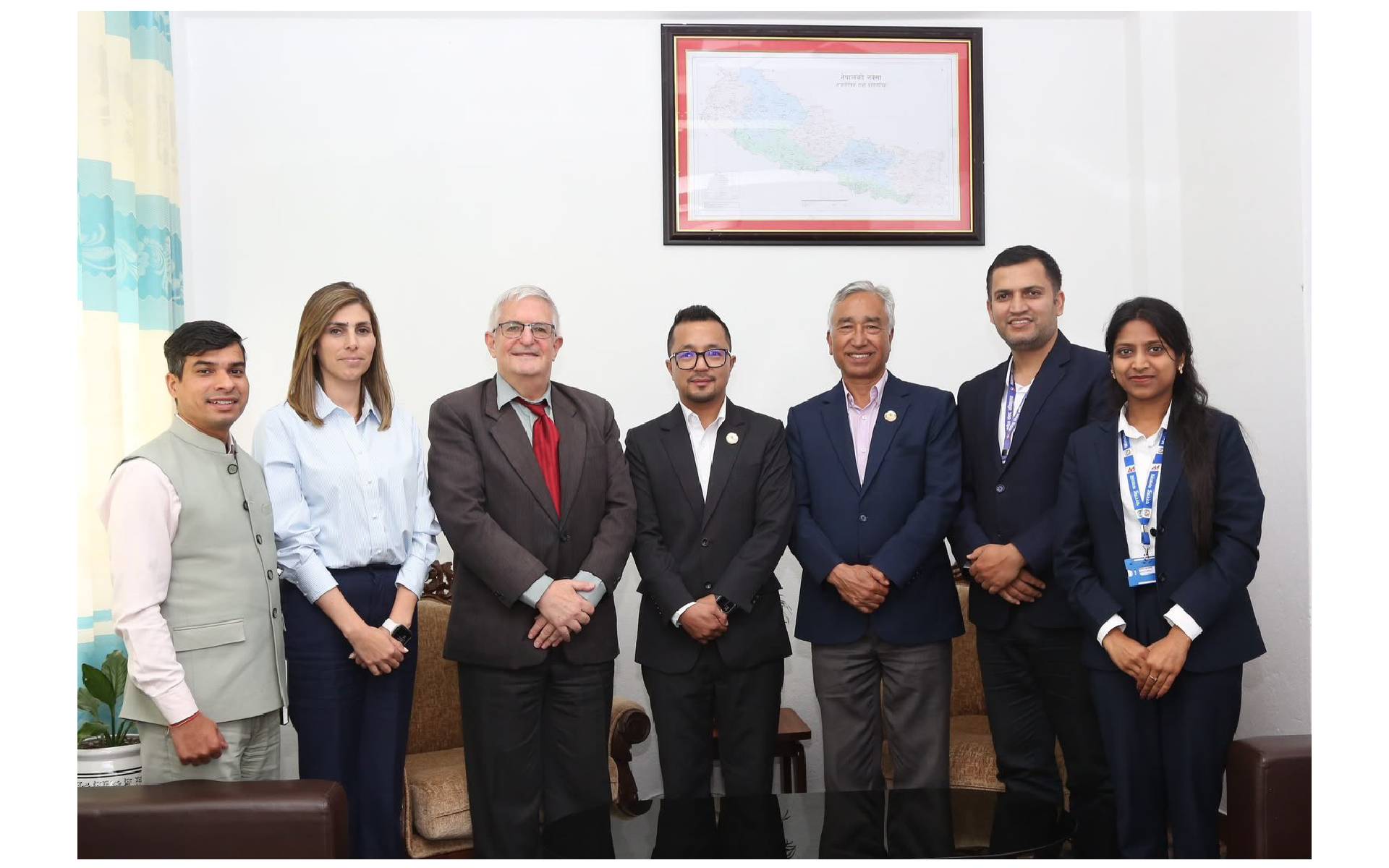 Ambassador Bass Pays Courtesy Call on Member of Parliament Lama