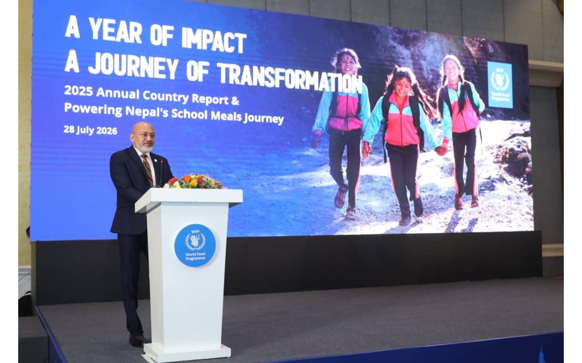 WFP Nepal Launches ‘The Journey of Nepal’s National Mid-Day Meals Programme’ Report
