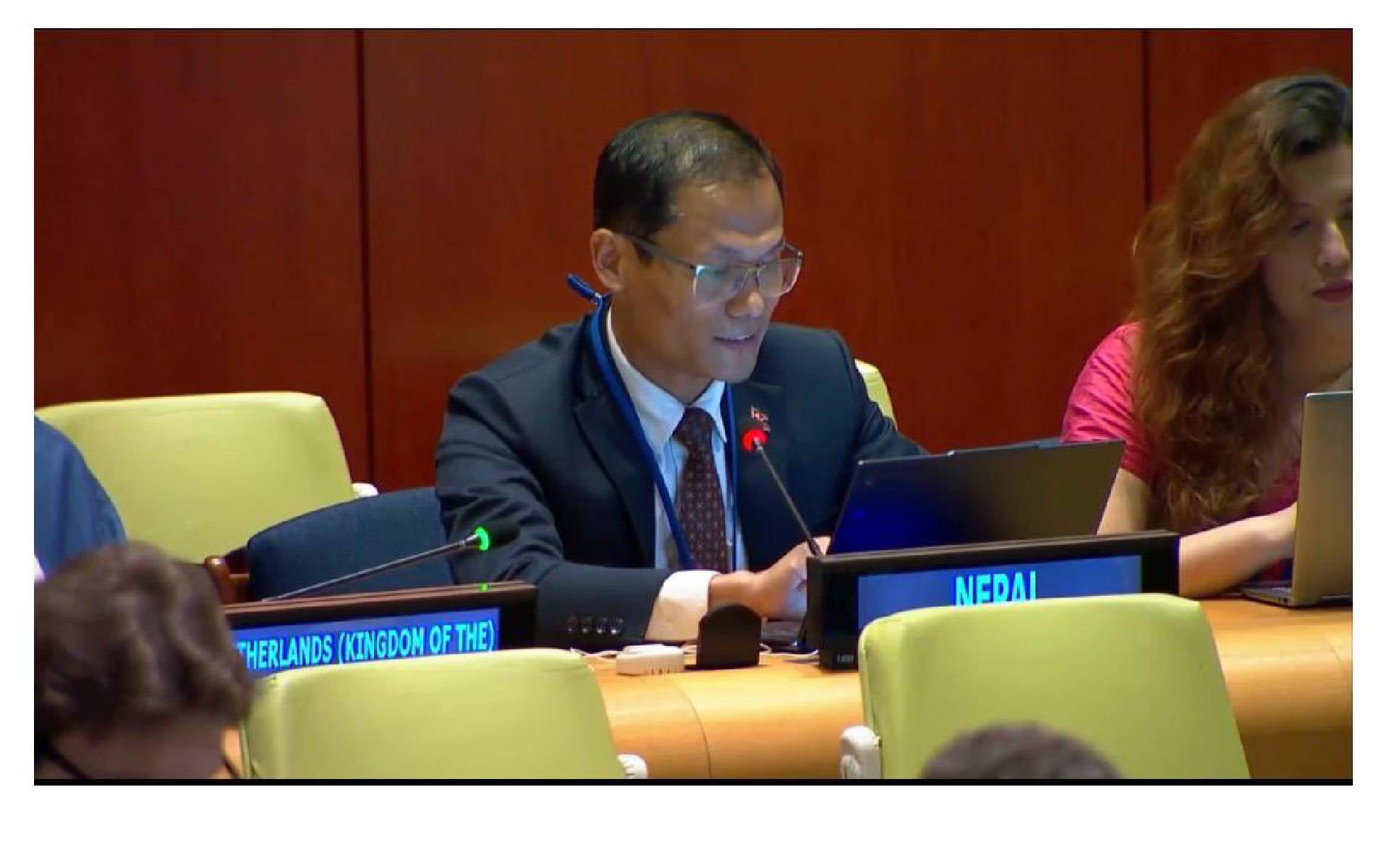 DPR Magar Highlights Nepal's Climate Vulnerabilities at the Dialogue on Accelerating Global Energy Transition