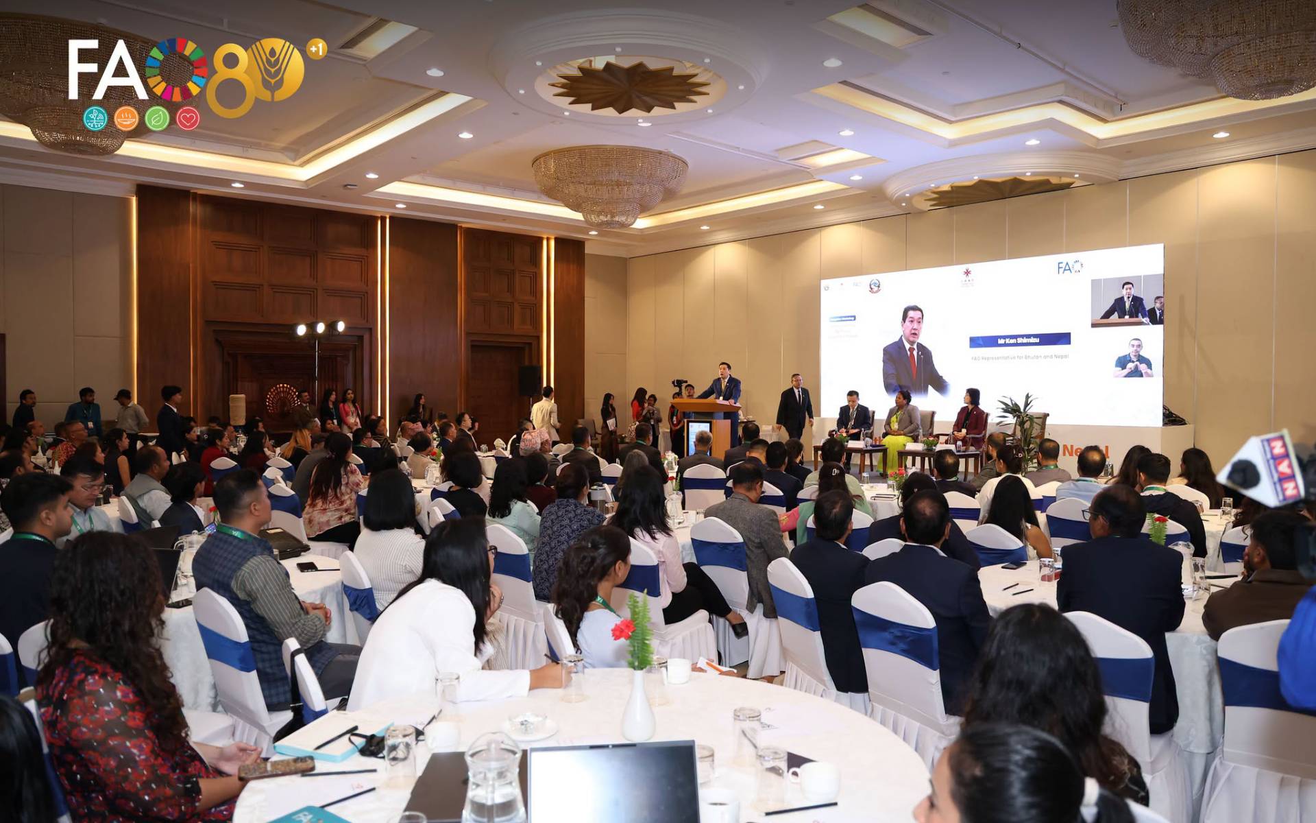 GoN, Alongside FAO and the Chinese Government, Launches 'Strengthening Agrifood Systems in Nepal'