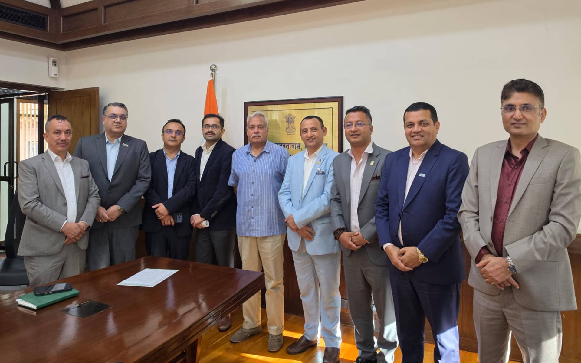 Executive Committee of IPPAN Calls on Indian Ambassador to Nepal
