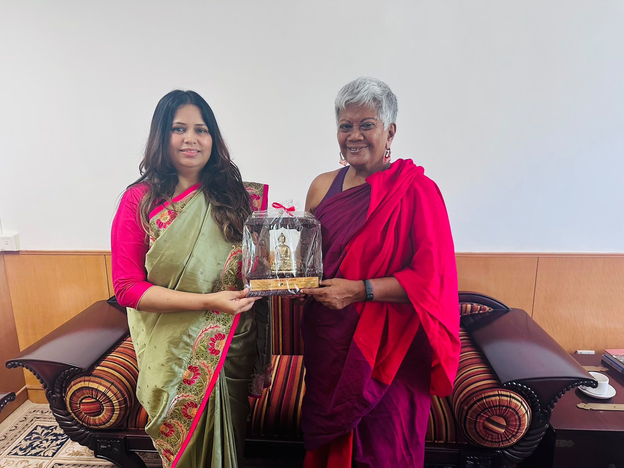 IRGDD President Amb. Dr. Sarmila Parajuli Dhakal Meets the Executive Director of Bandaranaike Centre for International Studies