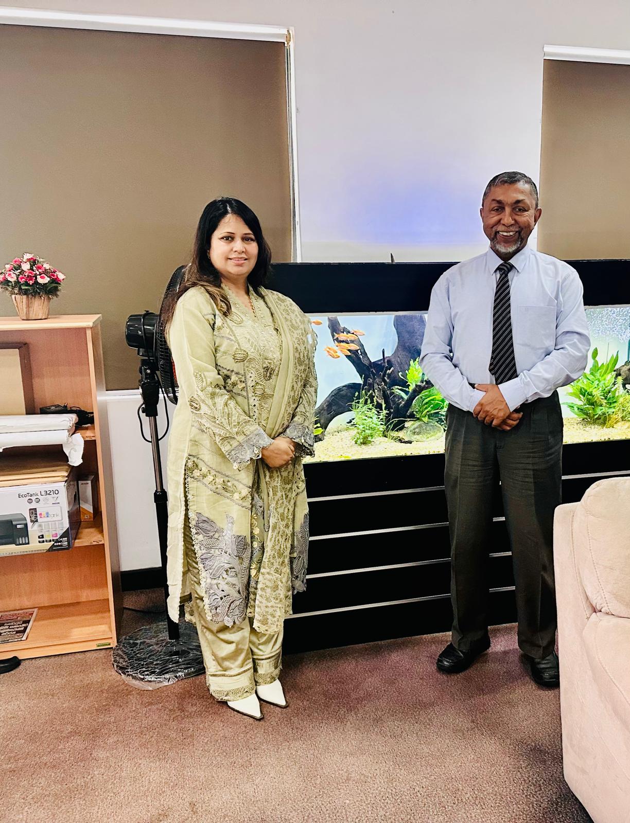 IRGDD President Amb. Dr. Sarmila Parajuli Dhakal Meets NAQDA Chairman Kithsiri Dharmapriya to Advance Nepal–Sri Lanka Cooperation in Aquaculture and the Blue Economy