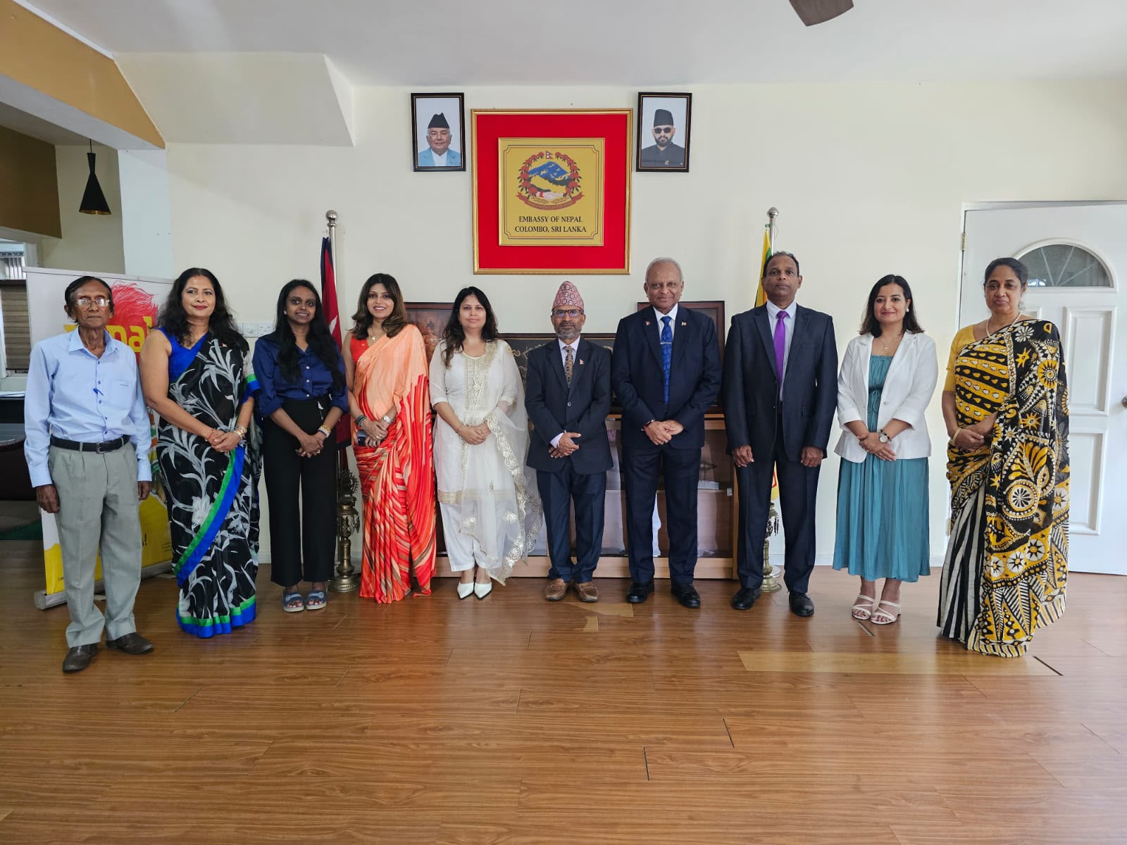 IRGDD President Pays Courtesy Visit to the Embassy of Nepal in Colombo