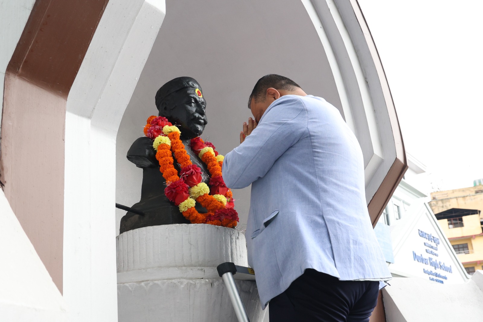 Foreign Minister Khanal Addresses the 213th Bhanu Jayanti Program