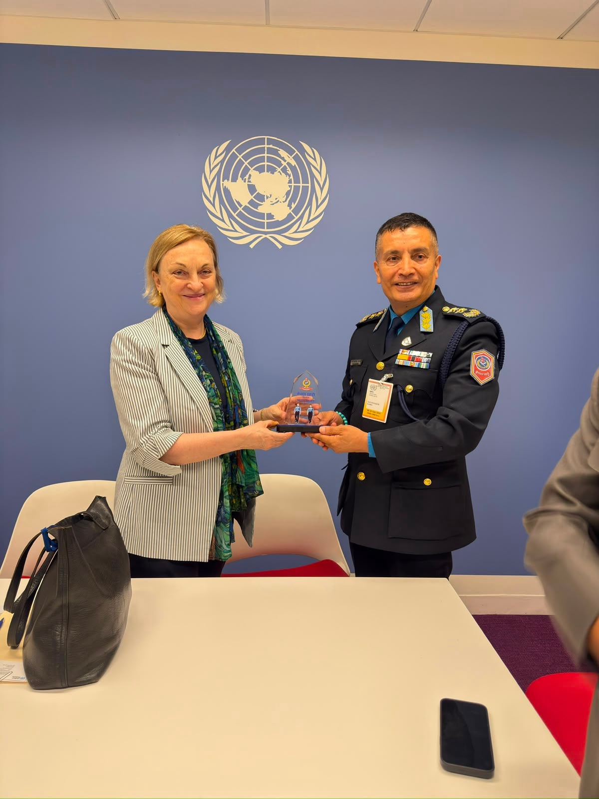 IGP Duo displays Nepal's Security Commitments in UNCOPS 2026