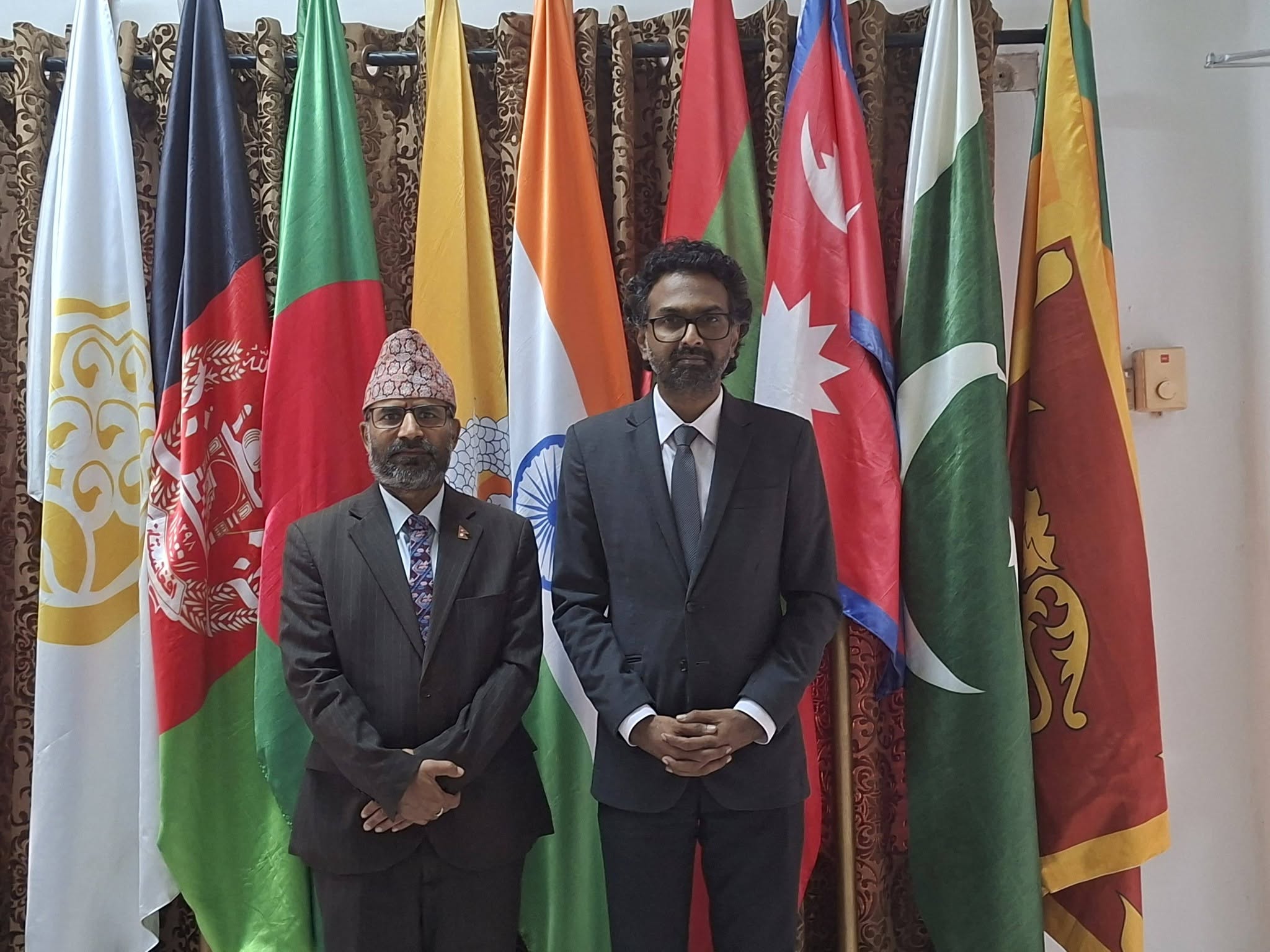 Charge d’ Affaires Raut Calls on SAARC Cultural Centre Director