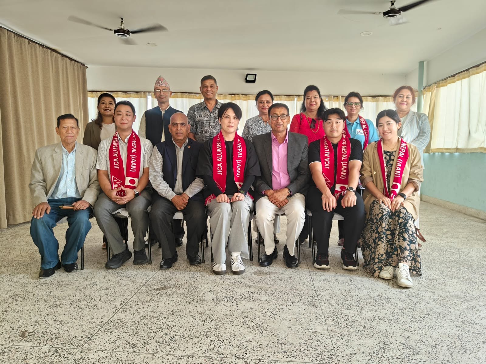 JAAN Receives Two JICA Volunteers for Home Stay Program