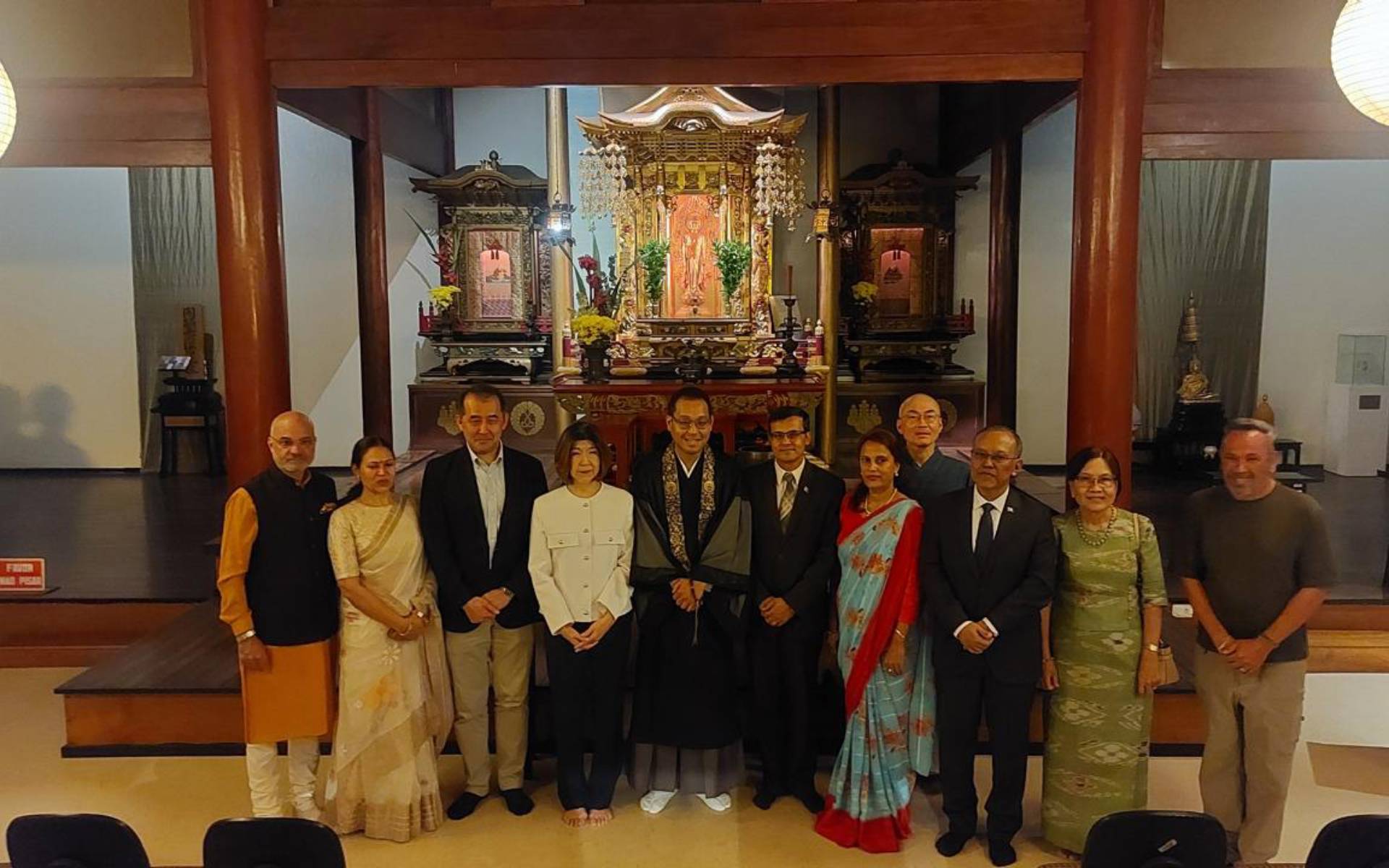 Ambassador Kafle Joins Program on Buddha and his Philosophy in Brasilia