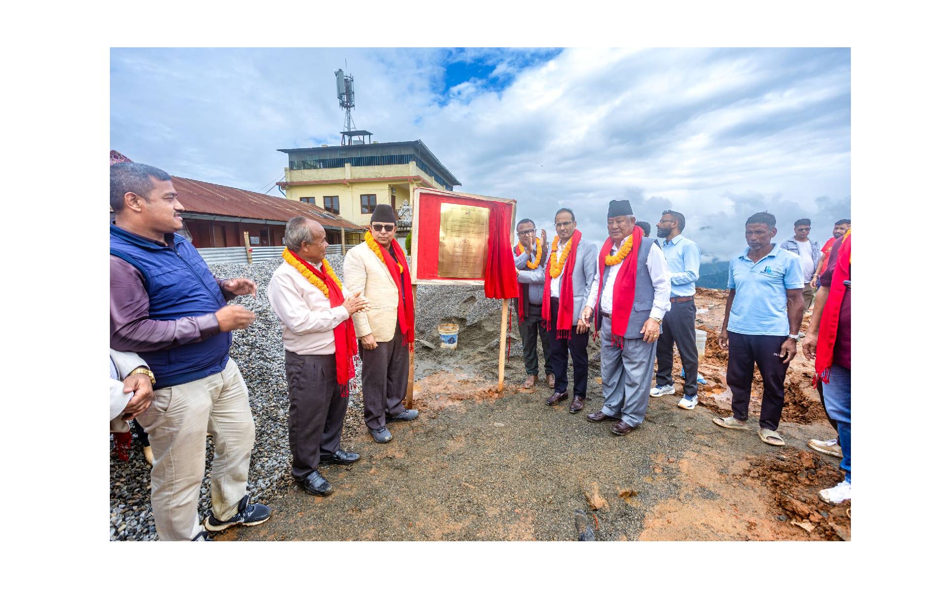 Foundation Stone Laid for Construction of Buildings at Janhit Secondary School, Kavrepalanchowk