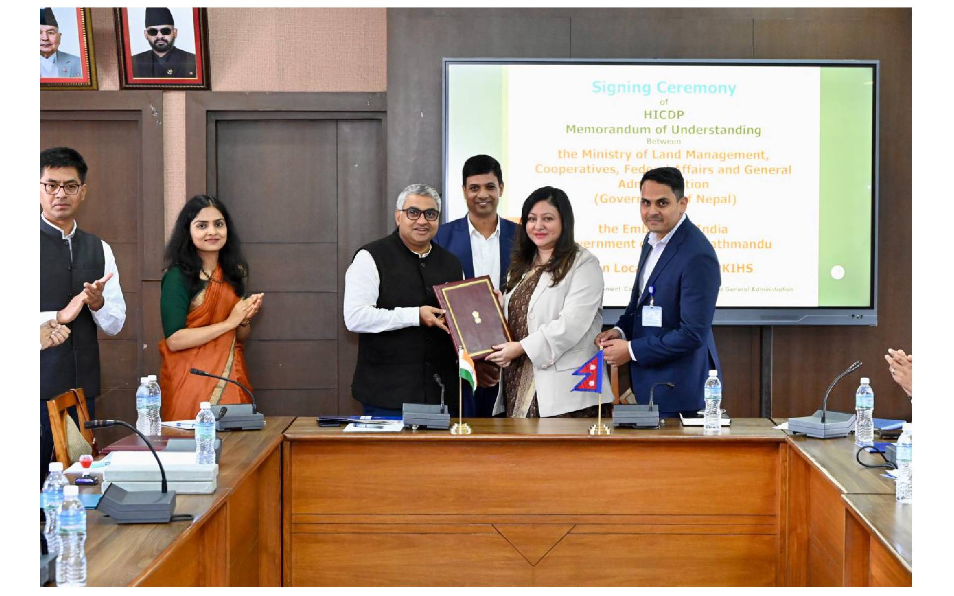 MoUs Signed for Eight High Impact Community Development Projects with India's Grant Assistance 