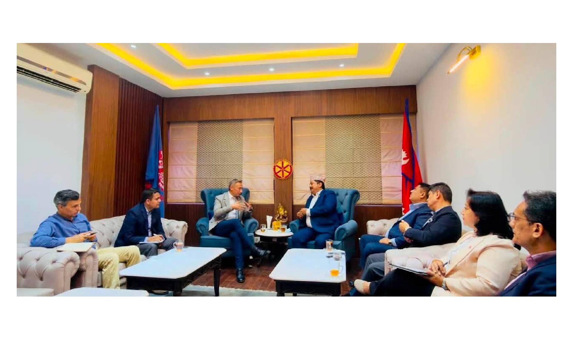 ILO Nepal Country Director Pays Courtesy Visit to Newly Elected FNCCI President