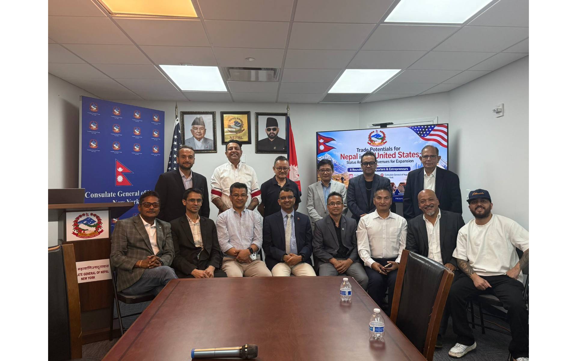Consulate General of Nepal Hosts Roundtable on Trade Potentials in New York