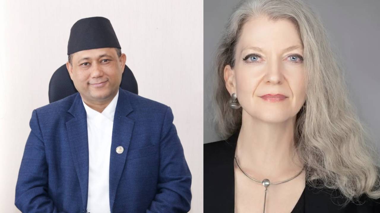 Foreign Minister Khanal Receives Telephone Call from US Under Secretary of State for Political Affairs Hooker 