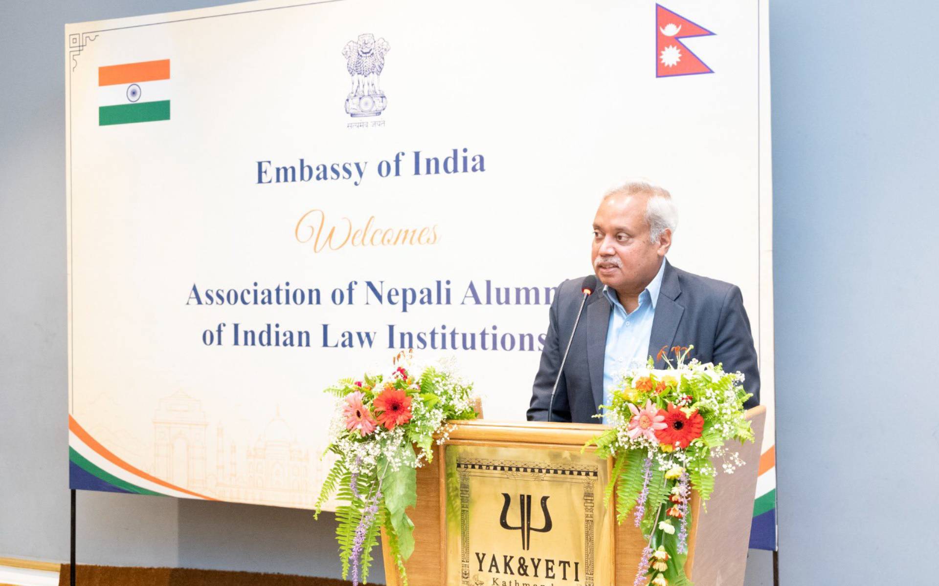 Indian Embassy Hosts Nepali Alumni of Indian Law Institutions