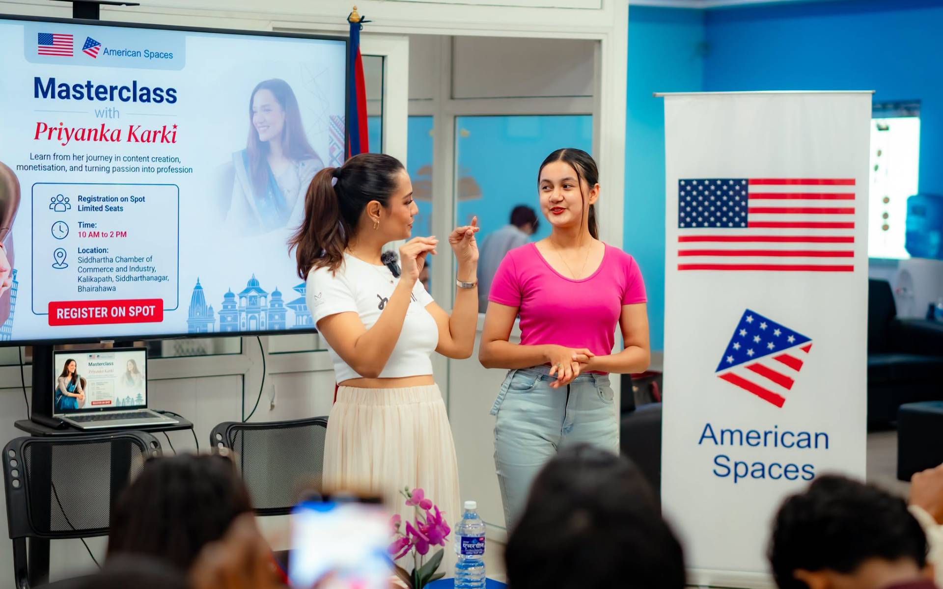 American Corner Bhairahawa Hosts Acclaimed Nepali Actor and Producer Priyanka Karki
