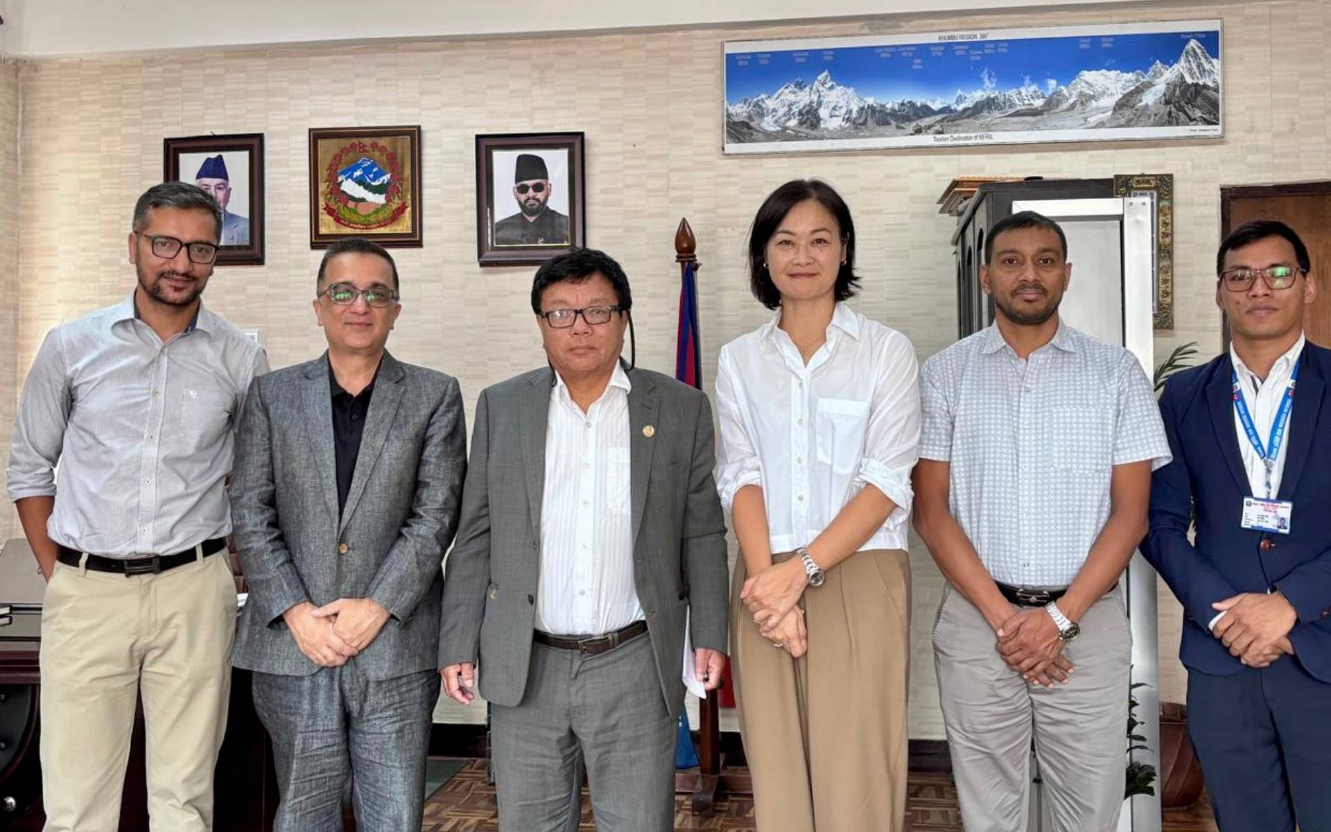 UNDP Resident Representative Yokosuka Pays Courtesy Call on Science Minister Pun