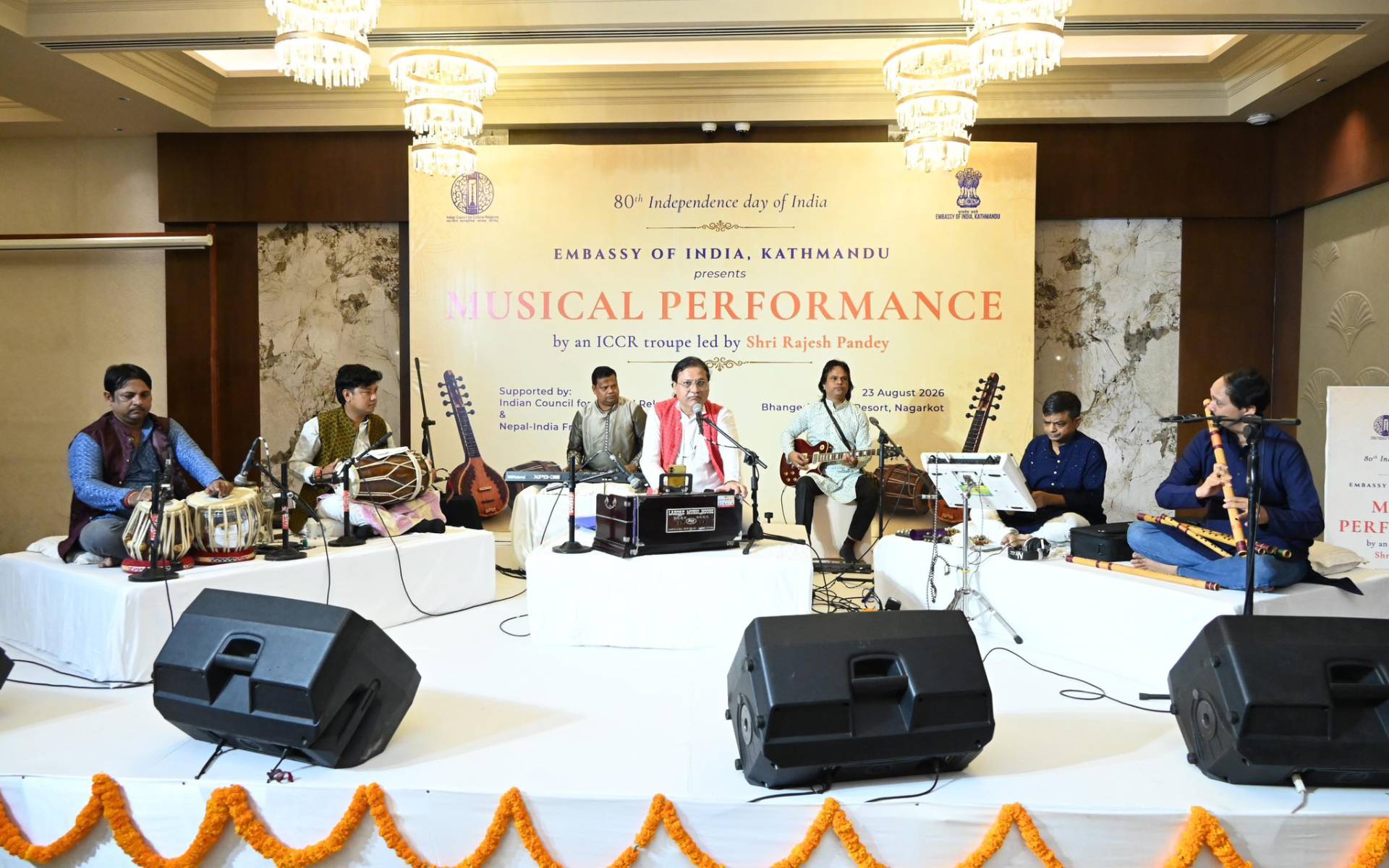 Indian Embassy Organizes Musical Evening in Nagarkot