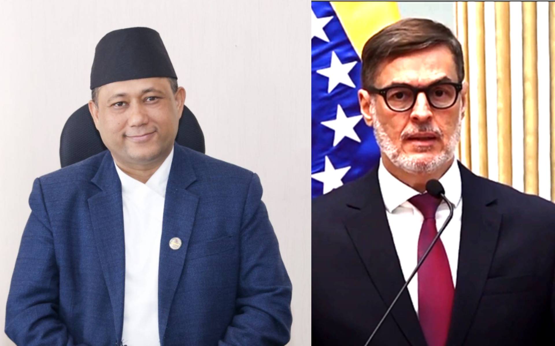 Foreign Minister Khanal Receives Telephone Call from Venezuela Foreign Minister Plasencia