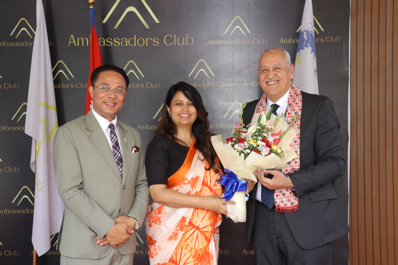 Ambassadors' Club Nepal Confers Honorary Membership upon H.E. Mohamed Maliki, Ambassador of the Kingdom of Morocco