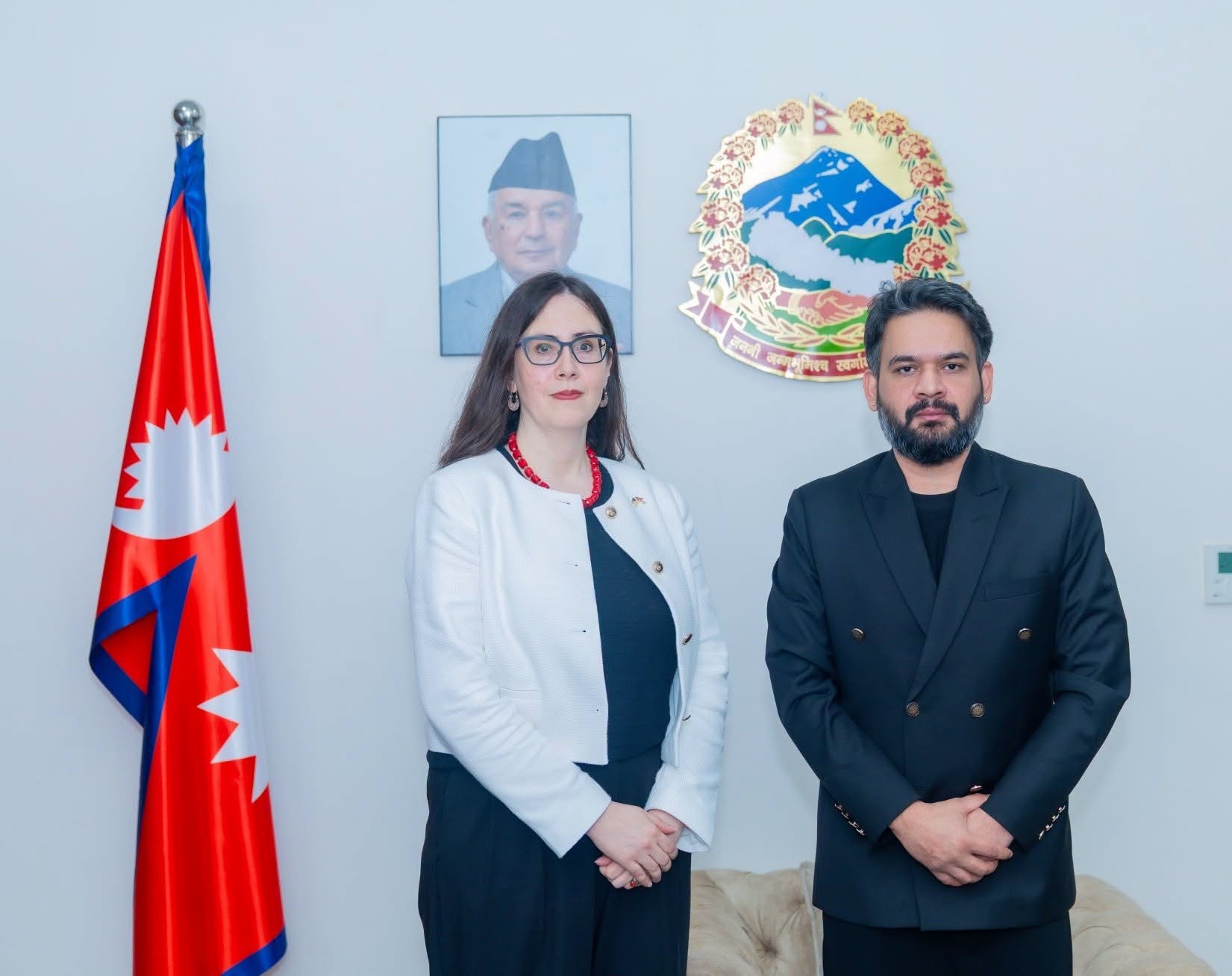 Chargé d’Affaires Megan Bouldin Meets Prime Minister Balendra Shah