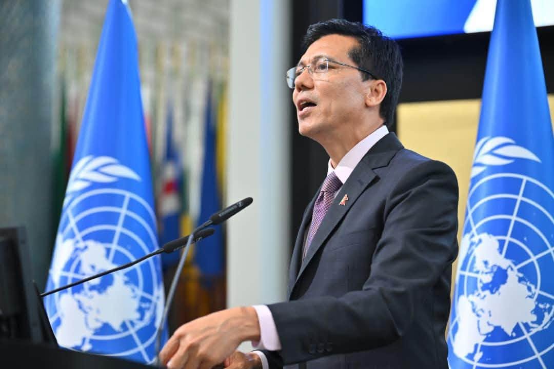 Ambassador Thapa Addresses the Africa Regional Ministerial Mid-term Review
