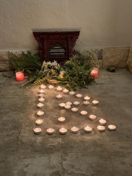 Embassy of Nepal in Lisbon Lights Vigil in the Memory of the Victims of the Flood