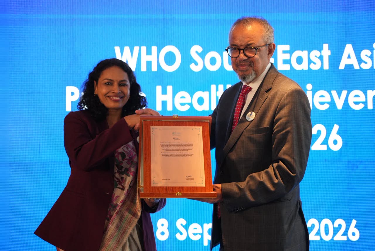 WHO South-East Asia Region Recognizes Nepal for Sustaining Elimination of Maternal and Neonatal Tetanus