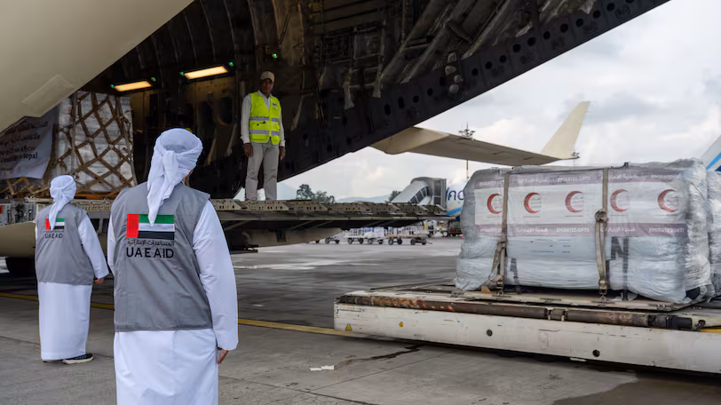 UAE Sends Fourth Relief Flight to Nepal