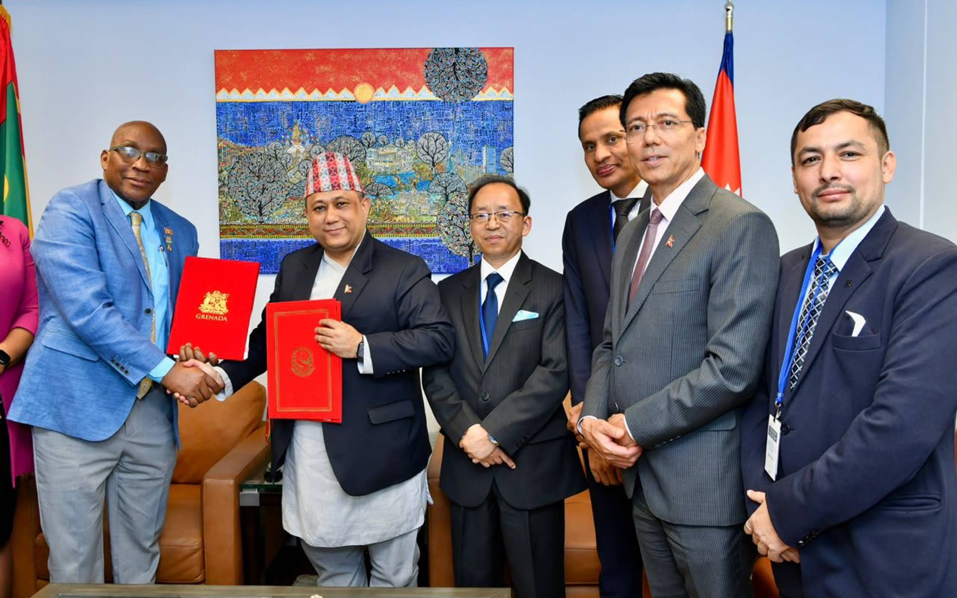 Nepal and Grenada Formally Establish Diplomatic Relations