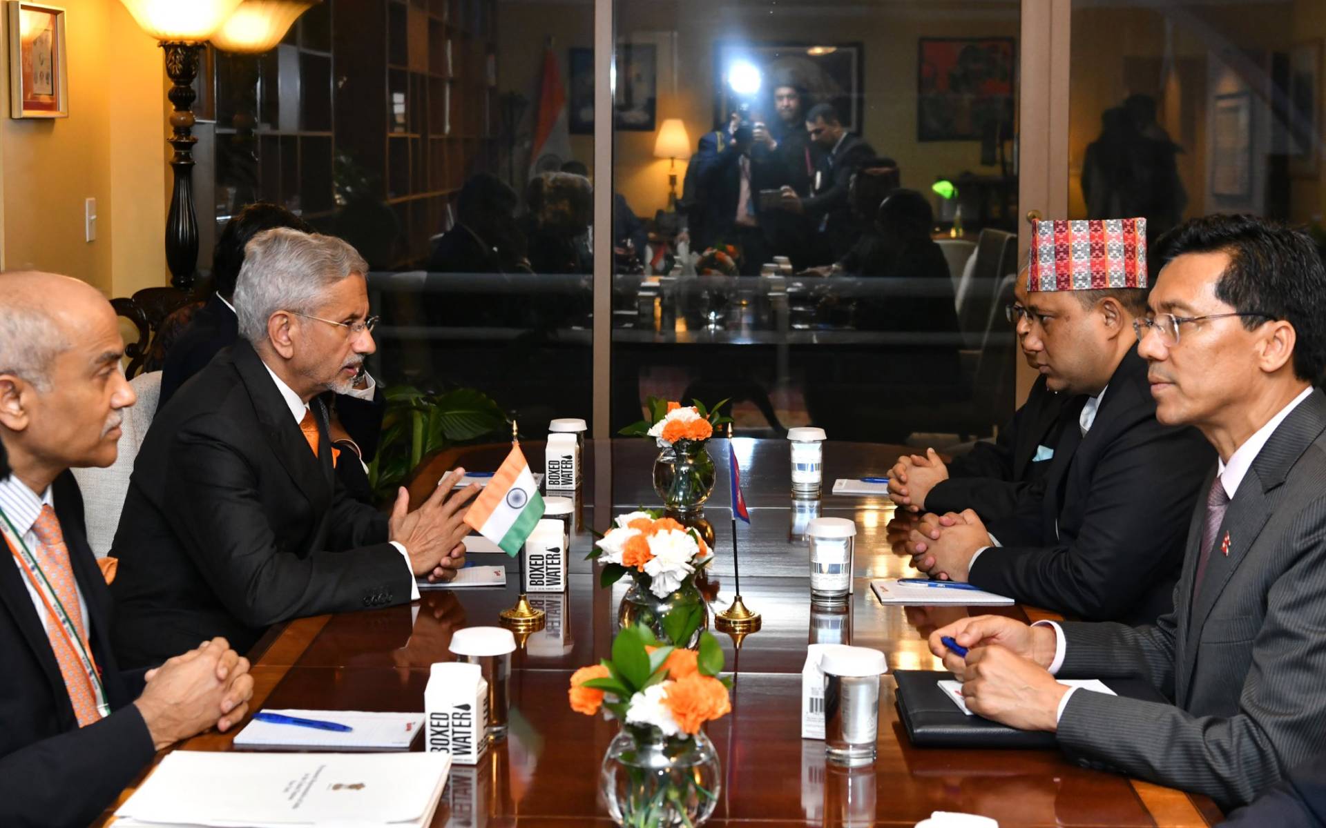 Foreign Minister Khanal Meets with India’s External Affairs Minister Jaishankar