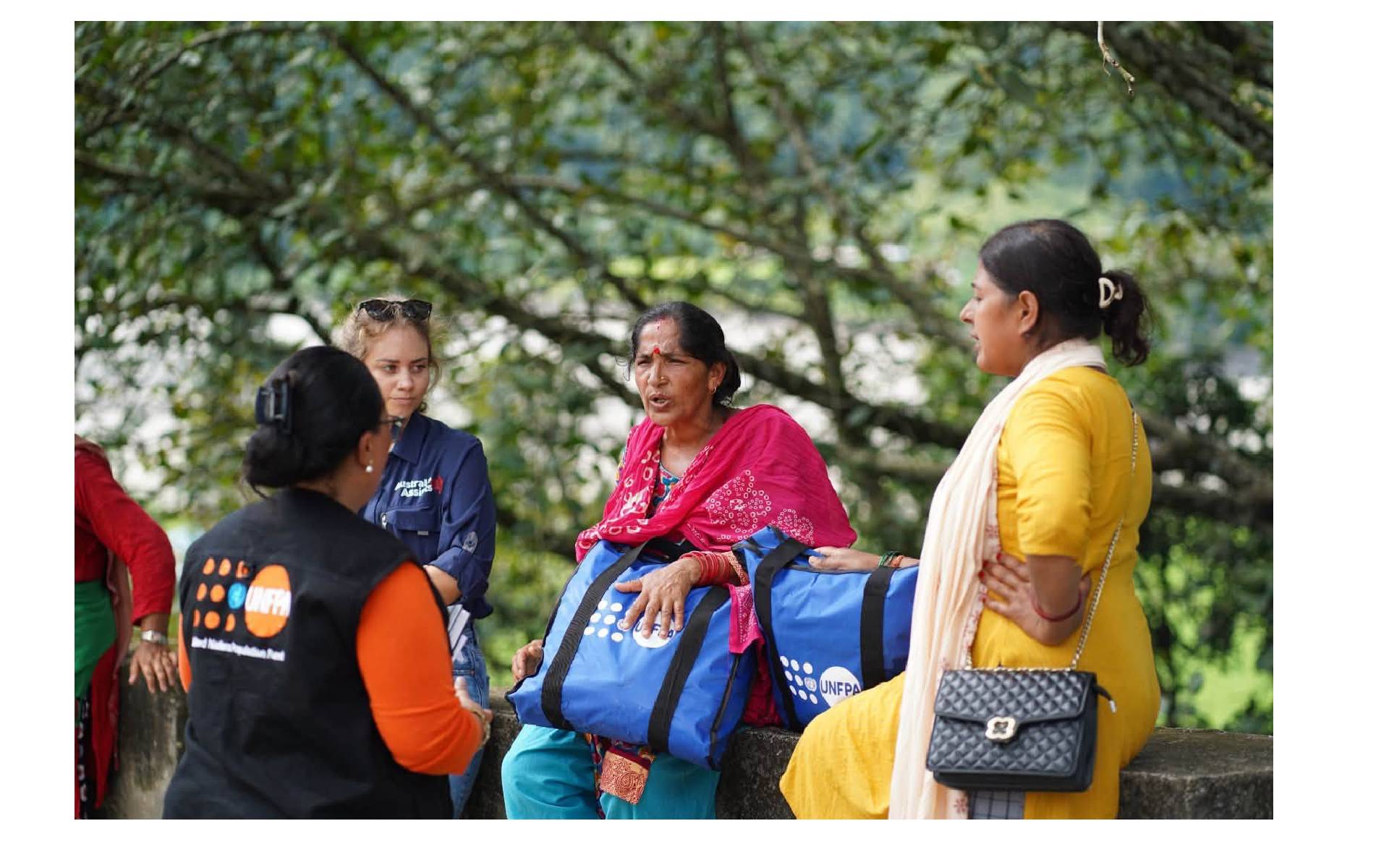 UNFPA Teams Reach Flood-affected Communities with Dignity Kits