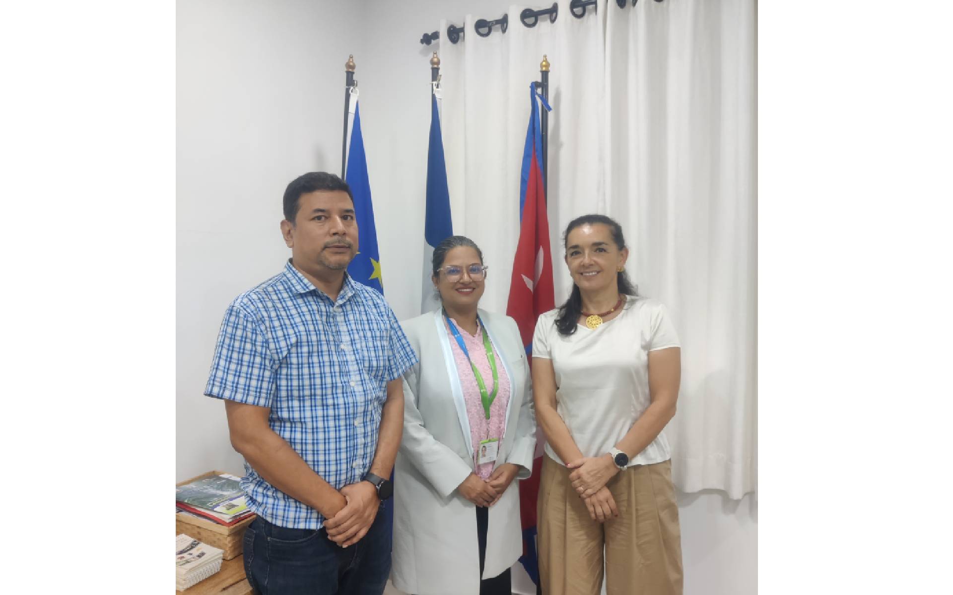 French Embassy Team Meets Country Director of ACF France