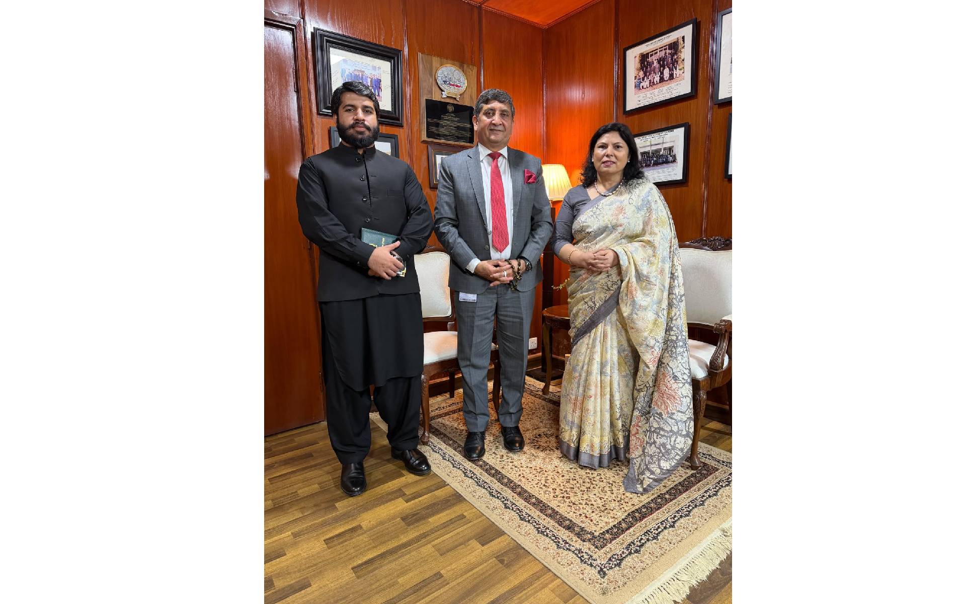 Nepal Ambassador to Pakistan Meets Ambassador Hashmi