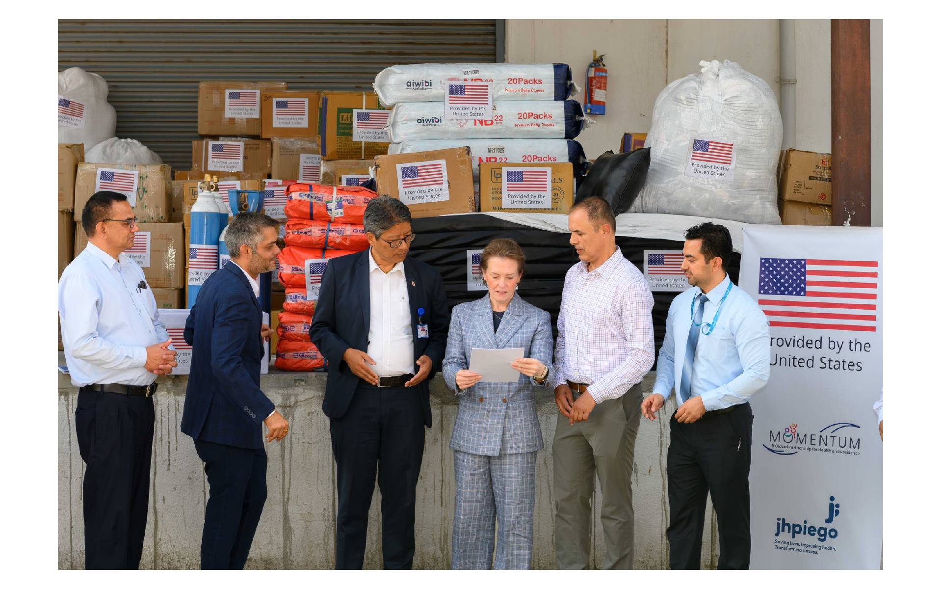United States Provides Lifesaving Health Commodities to Government of Nepal 