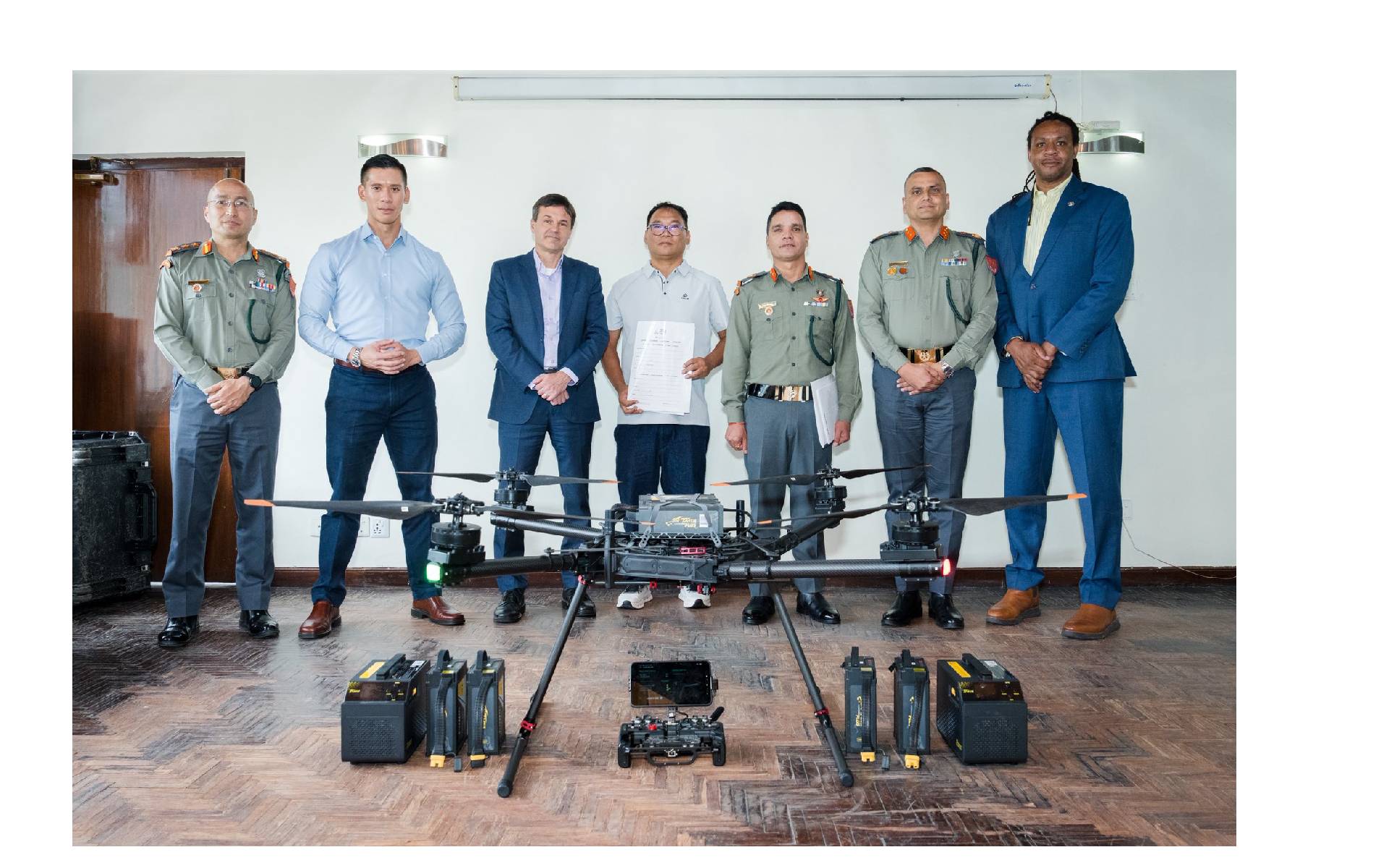 US Embassy Provides Commercial Cargo Drone to Help Deliver Critical Supplies to Flood-affected Communities 