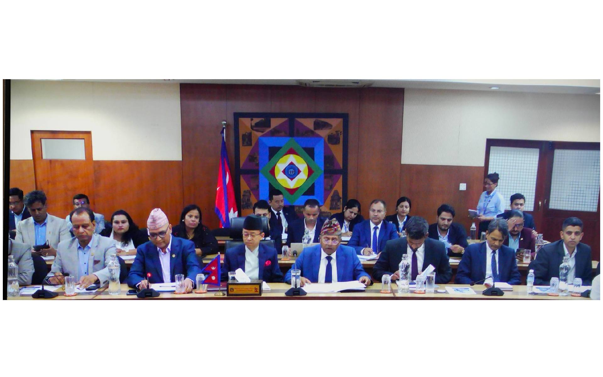 Ministry of Foreign Affairs Organizes Virtual Interaction with Heads of Nepali Missions in the Americas 
