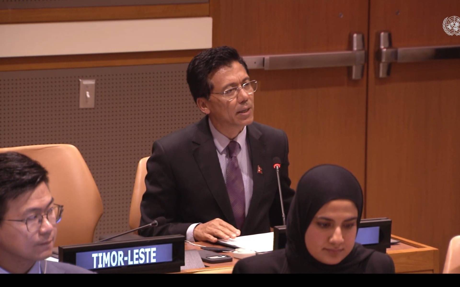 Ambassador Thapa Speaks at the UN Security Council Arria-Formula Meeting