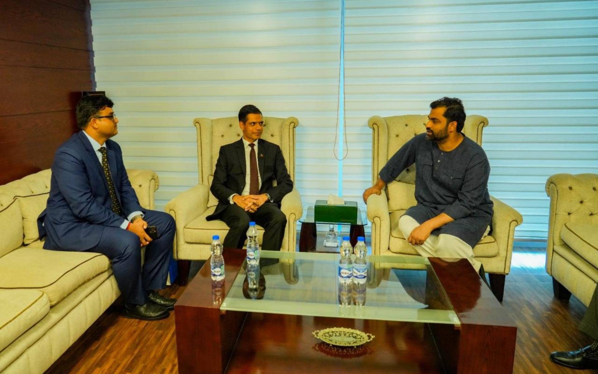 Ambassador Bhandari Meets with BCB President Iqbal