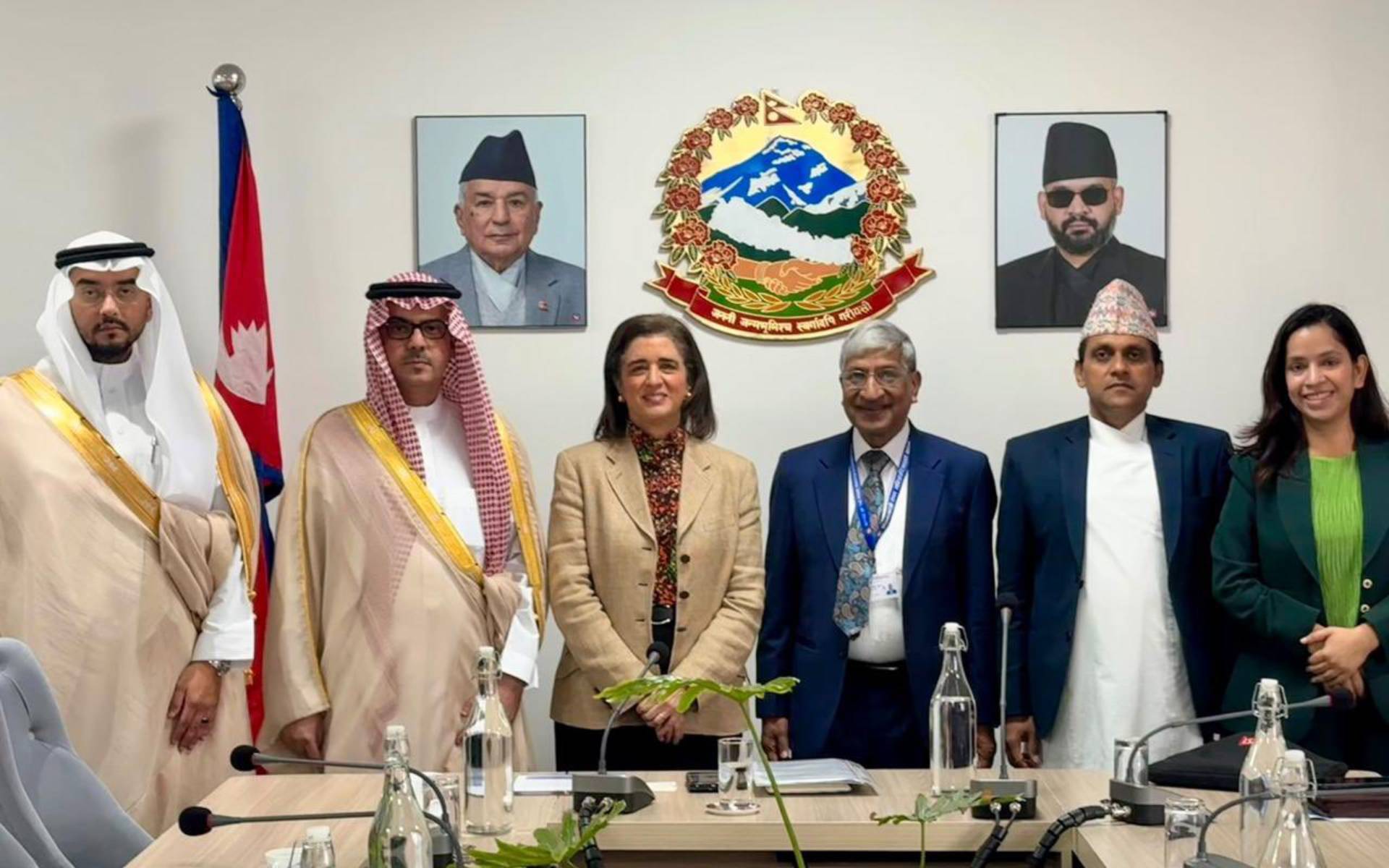 PM Health Advisor Agrawal Receives WHO Eastern Mediterranean Region Regional Director Balkhy