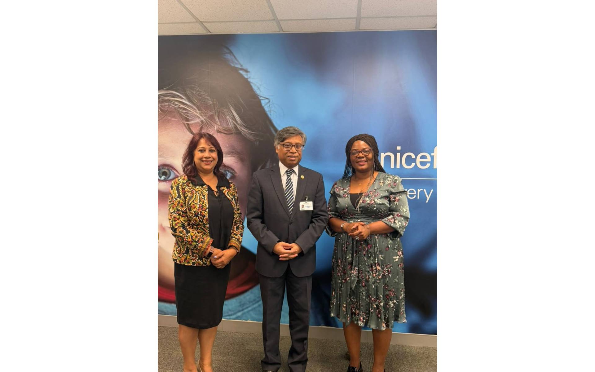 Secretary General of SAARC Meets UNICEF Child Protection and Migration Director 