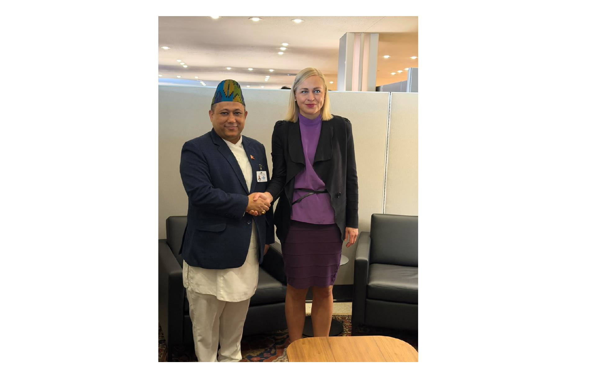 Foreign Minister Khanal Holds Bilateral Meeting with Finnish Foreign Minister