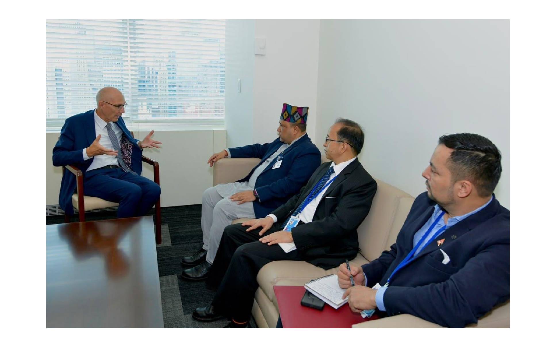 Foreign Minister Khanal Holds Bilateral Meeting with UN High Commissioner for Human Rights 